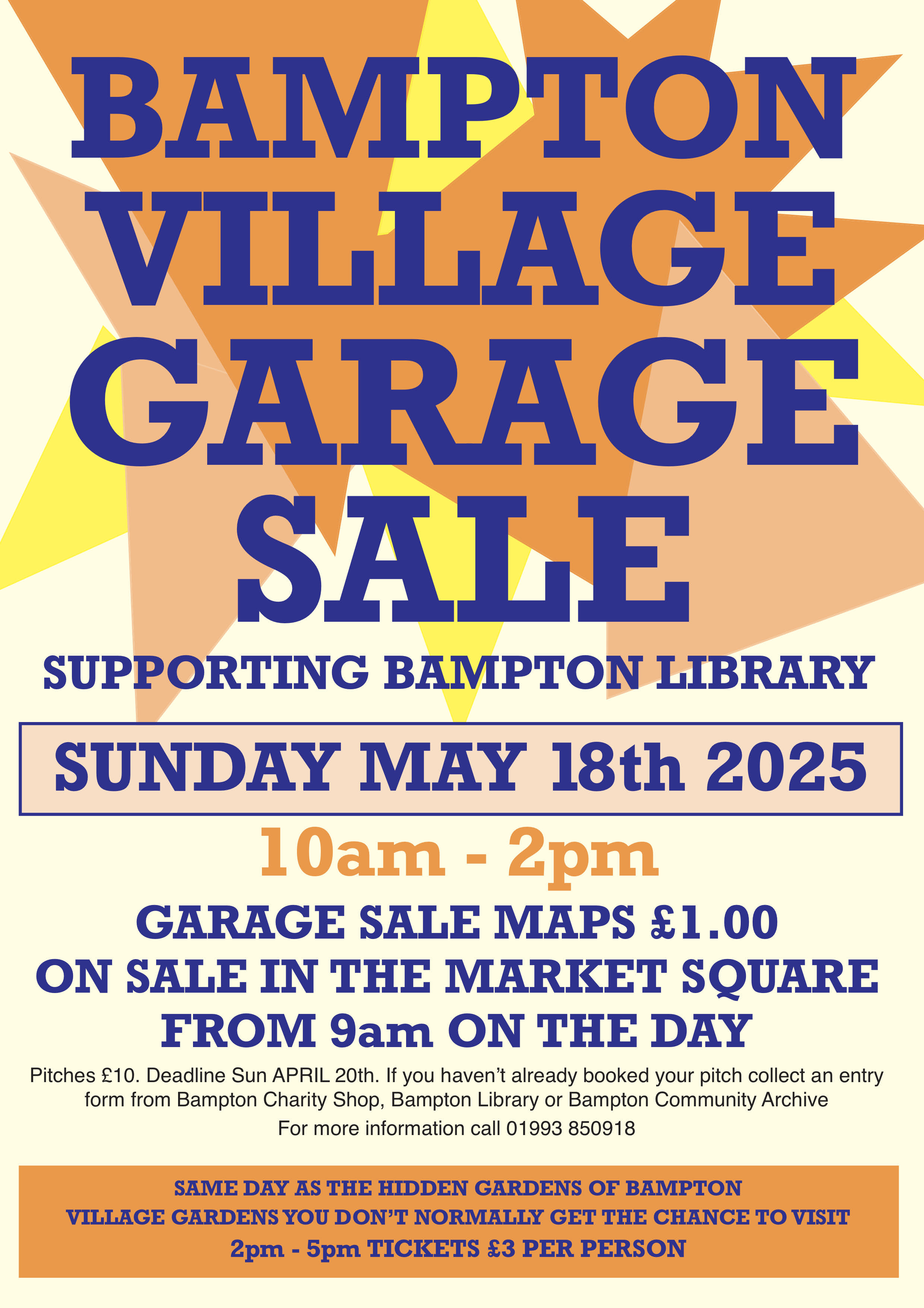 Garage Sale Poster Village 2025-Layout 1